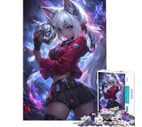 Teenagers Puzzles 1000 Piece Jigsaws Feline Power Unleashed Jigsaw for Adults Family Games Pattern Assembly Deal As Gifts for The Whole Family (size 38x52cm)