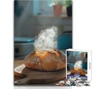 Teenagers Puzzles 1000 Piece Jigsaws Freshly Baked Bread Beautiful Design Game Perfect Decoration Gift For Birthdays Size 50x75cm