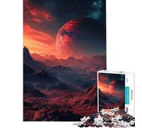 Teenagers Puzzles 1000 Piece Jigsaws Galaxy Outer Space Help The Brain Exercise For Family Fun DIY Toys for And from 14 Years And over (50x75cm)
