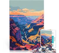 teenagers Puzzles 1000 Piece Jigsaws Grand Canyon Arizona Art Schwierig Schwer einzigartiges Herausforderungsspiel38x26cm