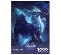 Teenagers Puzzles 1000 Piece Jigsaws Griffin Legendary Creature Jigsaw Puzzle Fun Games Birthday Present Deal As Gifts for The Whole Family 70x50cm/1000pcs