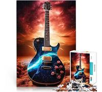 teenagers Puzzles 1000 Piece Jigsaws Guitar on Mars Geschenke zum Suchbegriff: "Herausfordernde Spiele" Kunstwerk Geschenk75x50cm