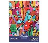 Teenagers Puzzles 1000 Piece Jigsaws Handy Vibes Jigsaw Puzzle Fun Games Birthday Present Deal As Gifts for The Whole Family 52x38cm/1000pcs