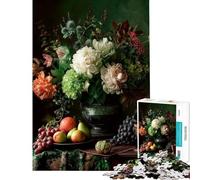 Teenagers Puzzles 1000 Piece Jigsaws HARVEST FROM THE GARDEN Puzzle for Adults Hands-on Game Difficult Challenge Deal As Gifts for The Whole Family (Size 50x75cm)