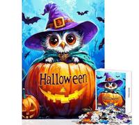 Teenagers Puzzles 1000 Piece Jigsaws Holidays Halloween Posters Educational Games For Family Fun Anti-Stress Toys Deal As Gifts for The Whole Family (50X75CM)
