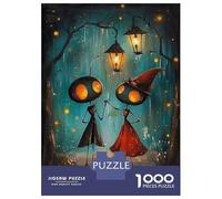 Teenagers Puzzles 1000 Piece Jigsaws Lantern Lit Love Enchanted Ant Encounter Jigsaw Relaxing Games Analysis And Logic Deal As Gifts for The Whole Family 70x50cm/1000pcs