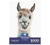 Teenagers Puzzles 1000 Piece Jigsaws Llama Latte Puzzles for Adults Brain Teaser Game Wall Decoration Stress Reduction Gifts 70x50cm/1000pcs
