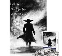 Teenagers Puzzles 1000 Piece Jigsaws Lost in The Shadows Educational Game Wall Art Home Decoration Toys Wishlist with Santa Claus (26X38cm)