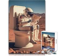 Teenagers Puzzles 1000 Piece Jigsaws Martian Morning Routine Beautiful Design Game Perfect Decoration Gift For Birthdays Size 38x52cm