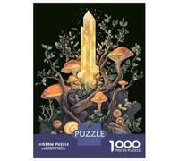 Teenagers Puzzles 1000 Piece Jigsaws Naturecore Crystal Forest Jigsaw Relaxing Games Analysis And Logic Deal As Gifts for The Whole Family 38x26cm/1000pcs