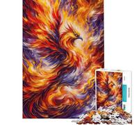 Teenagers Puzzles 1000 Piece Jigsaws Phoenix Rises Jigsaw for Adults Family Games Pattern Assembly Deal As Gifts for The Whole Family (size 38x52cm)