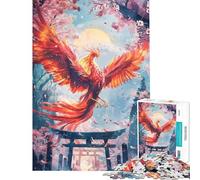 Teenagers Puzzles 1000 Piece Jigsaws Phoenixs Torii Pathway Adult Jigsaw Hands-on Game Wall Decoration Deal As Gifts for The Whole Family (Size 38x26cm)