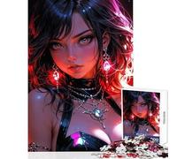 Teenagers Puzzles 1000 Piece Jigsaws Radiant Enchantress Toy Wall Decor Art Work Gift Educational Games Help The Brain Exercise size 38x52cm