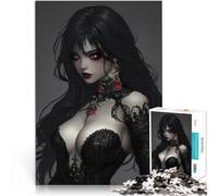 teenagers Puzzles 1000 Piece Jigsaws Ruby Eyes of the Abyss DIY-Spielzeug eignet sich ideal als Geschenk für die ganze Familie75x50cm