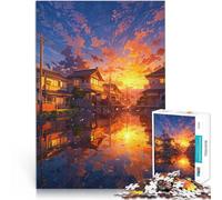 teenagers Puzzles 1000 Piece Jigsaws The Magic of Kyoto Schwierig und herausfordernd Tolle Geschenke und Spielzeuge38x26cm