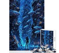 Teenagers Puzzles 1000 Piece Jigsaws Underwater Metropolis Educational Game Family Activities Educational Toy Great Gifts for Gaming (50x75cm)