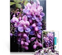 teenagers Puzzles 1000 Piece Jigsaws wisteria raindrops Educational Games Home Decoration Home Decoration Toys 50x70cm