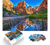 teenagers Puzzles 1000 Piece Jigsaws Zion National Park Familienspiel für und Künstlersammlung, Bildende Kunst75x50cm