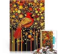 teenagers Puzzles 2000 Piece Jigsaws Cardinal in Light Forest Quiz game 70x100cm gifts for friends and family for Age 14 Years Up