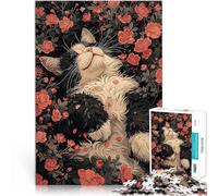 teenagers Puzzles 2000 Piece Jigsaws Cute Cat Rolling Sakura Lernspiele denn eignet sich ideal als Geschenk für die ganze Familie70x100cm