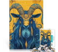 teenagers Puzzles 2000 Piece Jigsaws sheep head art Staycation: Zeit totschlagen Künstlersammlung, Bildende Kunst70x100cm