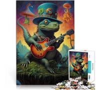 teenagers Puzzles 2000 Piece Jigsaws Surreal Dinosaur Music Schwierig Schwer Tolle Geschenke und Spielzeuge70x100cm