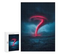 Teenagers Puzzles 300 PCS Jigsaws Tornado Warning Nature's Fury Unleashed! Puzzles for Teenagers For Family Fun for Birthday, Chrismas Unique Birthday And Xmas Gifts 300 PCS