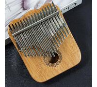 Teenagers Thumb Piano with Velvet Bag Tune Hammer Cleaning Cloth, Kalimba 34 Keys for Party Performances Finger Piano Beginners(A)