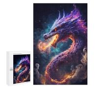 Teenagerss 1000 PCS Jigsaw Puzzle Elder Dragons Galaxy Puzzle for Adults Family Games Staycation Kill Time Unique Birthday And Xmas Gifts 1000 PCS