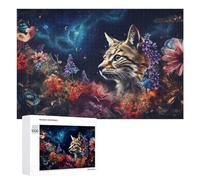 Teenagerss 1000 PCS Jigsaw Puzzle Galactic Garden Whiskers Jigsaws for Adults Relaxing Games Improve Memory Fun Activities at Home 1000 PCS