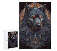 Teenagerss 1000 PCS Puzzle Alaskan Malamute Dog Jigsaw Puzzles for Adults Stress Reliever Educational Challenge Unique Challenge Game 1000 PCS