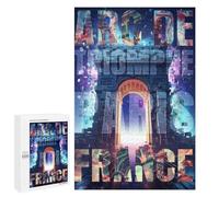 Teenagerss 1000 PCS Puzzle Arc De Triomphe Collage Puzzle for Adults Anti-Stress Toys Difficult Challenge Great Gift for Gaming 1000 PCS