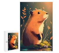 Teenagerss 1000 PCS Puzzle Cute Capybara Puzzles for Adults Family Game Staycation Kill Time Birthday Present, Gifts, 1000 PCS