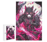 Teenagerss 1000 PCS Puzzle Dalmatian Dog Samurai Warrior Adult Jigsaw Puzzles Precision Cutting Help The Brain Exercise Challenging Family Fun Game 1000 PCS