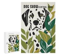 Teenagerss 1000 PCS Puzzle Dog Show NY Central Park Adult Jigsaw Puzzles Precision Cutting Help The Brain Exercise Challenging Family Fun Game 1000 PCS