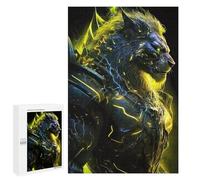 Teenagerss 1000 PCS Puzzle Electric Lion Armor Puzzles for Adults Family Game Staycation Kill Time Birthday Present, Gifts, 1000 PCS