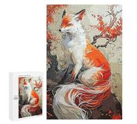 Teenagerss 1000 PCS Puzzle Fox Mystic Art Jigsaw Puzzles for Adults Stress Reliever Educational Challenge Unique Challenge Game 1000 PCS
