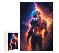 Teenagerss 1000 PCS Puzzle Galactic Fire Being Puzzle for Adults Anti-Stress Toys Difficult Challenge Great Gift for Gaming 1000 PCS