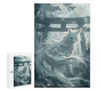 Teenagerss 1000 PCS Puzzle Mystic Kitsune Gateway Jigsaw Puzzles for Adults Stress Reliever Educational Challenge Unique Challenge Game 1000 PCS