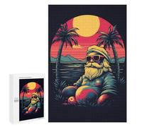 Teenagerss 1000 PCS Puzzle SantaClaus Holiday Puzzle for Adults Anti-Stress Toys Difficult Challenge Great Gift for Gaming 1000 PCS