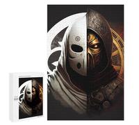 Teenagerss 1000 PCS Puzzle Two-Faced Masked Figure Puzzles for Adults Family Game Staycation Kill Time Birthday Present, Gifts, 1000 PCS