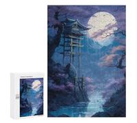 Teenagerss 300 PCS Jigsaw Puzzle Magic Forest Puzzle for Adults Family Games Staycation Kill Time Unique Birthday And Xmas Gifts 300 PCS