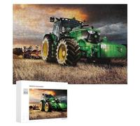 Teenagerss 300 PCS Jigsaw Puzzle Powerful Farm Tractor in Action -6 Jigsaws for Adults Relaxing Games Improve Memory Fun Activities at Home 300 PCS