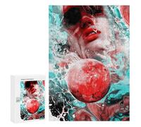 Teenagerss 300 PCS Puzzle Drowned in Emotion Jigsaw Puzzles for Adults Stress Reliever Educational Challenge Unique Challenge Game 300 PCS