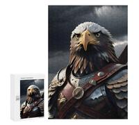 Teenagerss 300 PCS Puzzle Eagle Armor Commander Puzzle for Adults Anti-Stress Toys Difficult Challenge Great Gift for Gaming 300 PCS