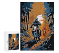 Teenagerss 300 PCS Puzzle Exploring Wilderness Trail Puzzle for Adults Anti-Stress Toys Difficult Challenge Great Gift for Gaming 300 PCS