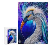 Teenagerss 300 PCS Puzzle Fantasy Bird Art Print Adult Jigsaw Puzzles Precision Cutting Help The Brain Exercise Challenging Family Fun Game 300 PCS