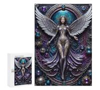 Teenagerss 300 PCS Puzzle Galactic Angel Steampunk Puzzle for Adults Anti-Stress Toys Difficult Challenge Great Gift for Gaming 300 PCS
