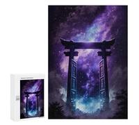 Teenagerss 300 PCS Puzzle Galactic Torii Gateway -1 Jigsaw Puzzles for Adults Stress Reliever Educational Challenge Unique Challenge Game 300 PCS