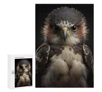 Teenagerss 300 PCS Puzzle Hawk Looking At The Camera Puzzle for Adults Anti-Stress Toys Difficult Challenge Great Gift for Gaming 300 PCS